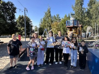 Интерактивная игра по медиабезопасности прошла в парке «Дружба»