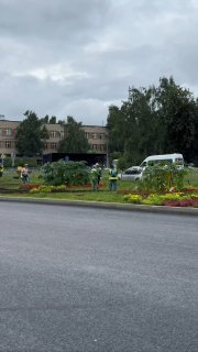 Масштабное расширение цветника на проспекте Мусы Джалиля