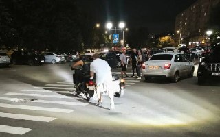 Самоеды в кожаных куртках и очках удивили жителей Челнов