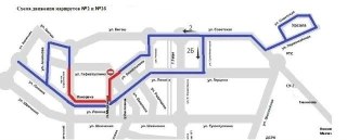 Общественный транспорт в Альметьевске изменит маршрут на два дня из-за ремонта эстакады