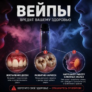 Вейпы: Влияние на Здоровье Полости Рта и Зубов