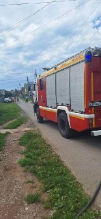 Пожар в гараже Лениногорска: мужчина госпитализирован с ожогами
