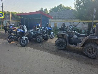 В Елабужском районе задержали подростков на квадроциклах и мотоциклах